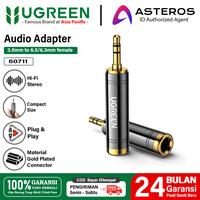 Gambar UGREEN Audio Jack 6.5mm Female to 3.5mm Male Adapter Converter 60711 - 20503 dari Ugreen Serpong Kab. Tangerang 1 Tokopedia