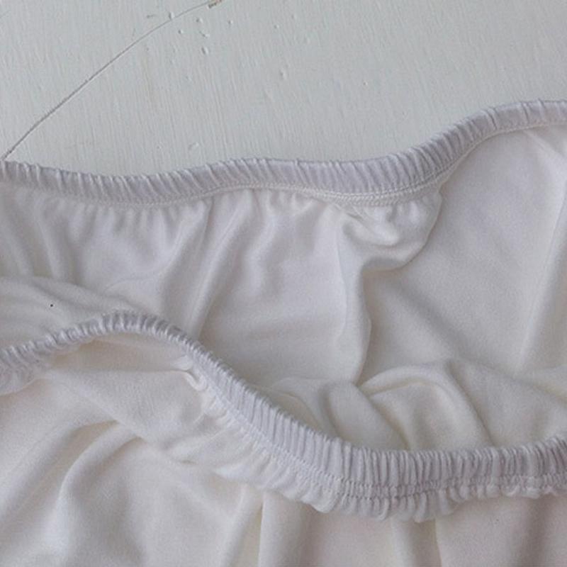 Product Introduction of Váy Lót Ngắn Eo Co Giãn Cho Nữ, Váy Lót Satin Co Giãn Ngắn Có Thể Mặc Bên Trong, Váy Lót Nửa Trượt Mềm Mại, Phụ Kiện Đồ Lót Nữ 3
