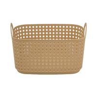 Gambar AZKO Stora Keranjang Penyimpanan Rattan Style Handle Storage Basket Kotak Penyimpanan Serbaguna Bin Organizer Tempat Simpan Barang - Krem, S dari AZKO ID Kota Administrasi Jakarta Barat 5 Tokopedia