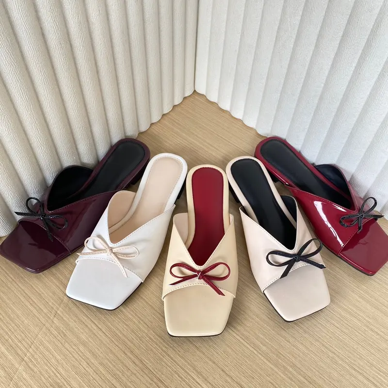 Lavaletta_id • Bella Sendal Teplek Wanita Hak 1cm Pita Coquette 1