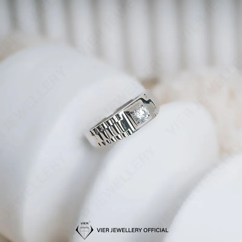 Vion Edition Ring Man 16419 Cincin Cowok Aman di Pakai Hari-Hari 0