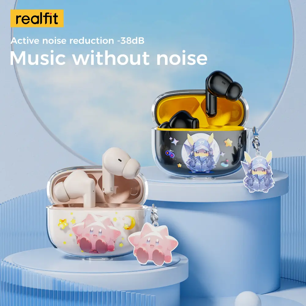 Tai Nghe Nhét Tai Nghe Không Dây, Realfit F3, Bluetooth 5.4, Có Mic, Âm Thanh Không Gian 360 °, Âm Trầm Tuyệt Vời | BigBuy360 - bigbuy360.vn Tai Nghe Nhét Tai Nghe Không Dây, Realfit F3, Bluetooth 5.4, Có Mic, Âm Thanh Không Gian 360 °, Âm Trầm Tuyệt Vời | BigBuy360 - bigbuy360.vn