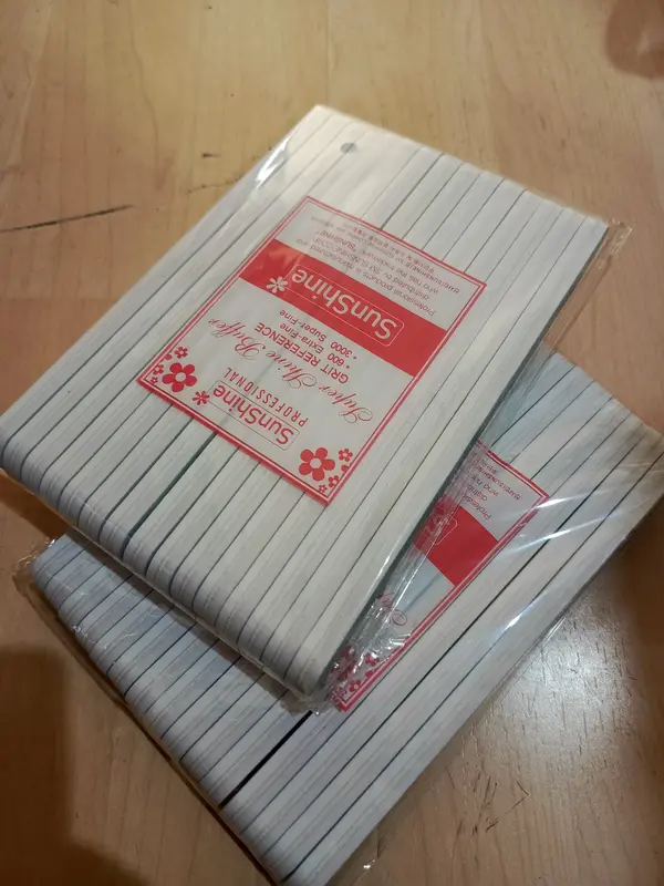BUFFER SUNSHINE/PCS | Manicure Pedicure | Alat Penghalus dan Pengkilap Kuku Gunting Hijau 2