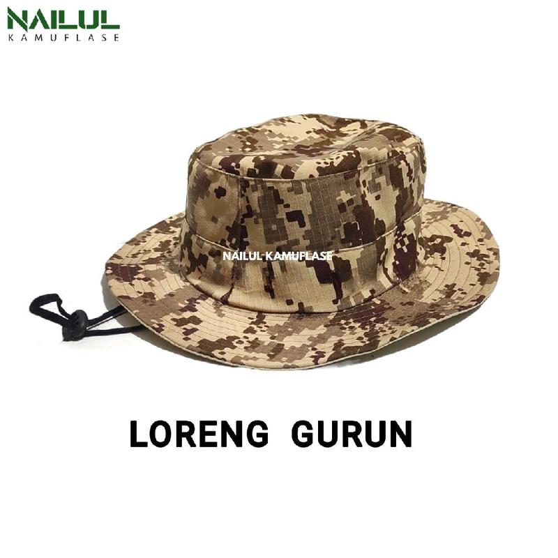 Grosir Topi Rimba Dewasa Loreng Outdoor dengan Pilihan Motif Warna - Gunung 2