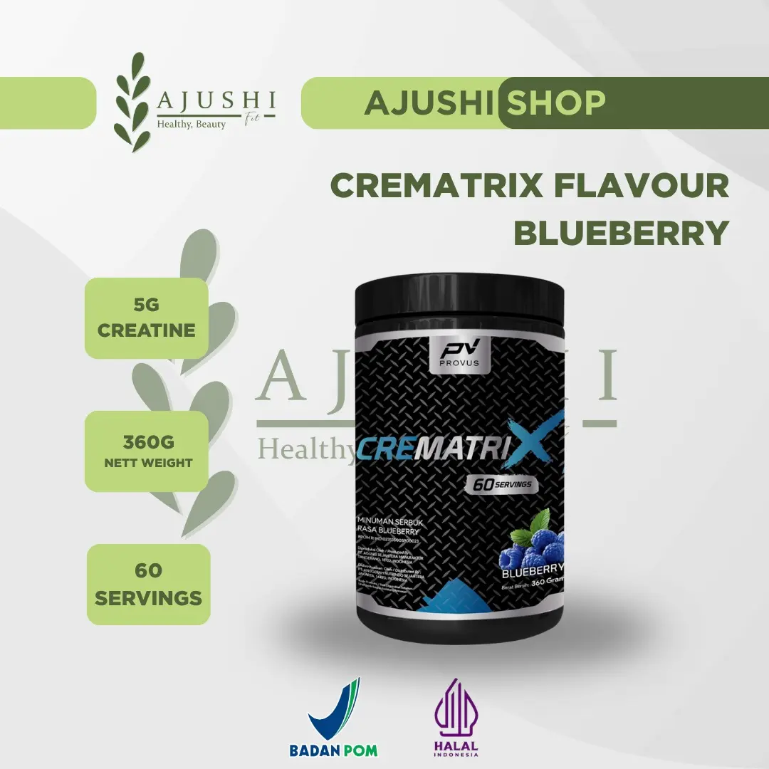 PROVUS CREMATRIX Creatine Matrix 60Serv @300 Gram Supplemen Fitness Creatine Monohydrate
