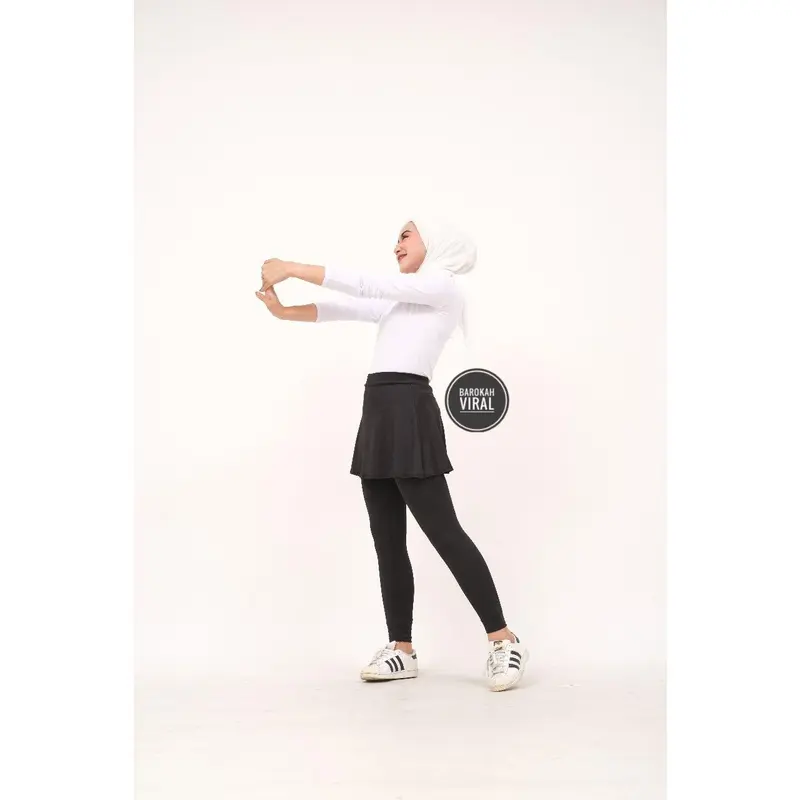 LEGGING ROK MUSLIMAH / CELANA LEGGING PANJANG ROK Wanita 1