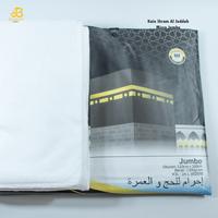 Gambar Basmala - Kain Ihram Haji & Umroh Microfiber Premium Ringan Cepat Kering Ukuran Standar & Jumbo - Putih, Standar 110 x 230 dari Basmala Store Kota Tangerang Selatan 4 Tokopedia