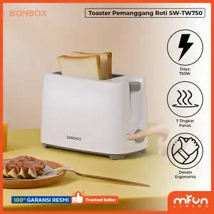 SAMONO Toaster Pemanggang Roti Listrik SW-TW750