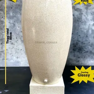 Bak mandi viral bahan terazzo ONGKIR OTOMATIS anti ribet.