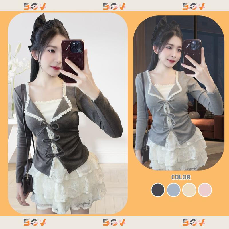 GIÁ MỞ BÁN vải tăm lông Thỏ đẹp Áo kiểu 3 dây nơ nhún v2 tôn dáng tính ứng dụng cao dễ phối đồ vải Len Thỏ mềm mịn co giãn 4 chiều