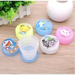 gelas lipat portable praktis