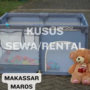 BEST SELLER pagar mainan bayi kusus untuk disewakan area makassar dan maros @mavatoysrent