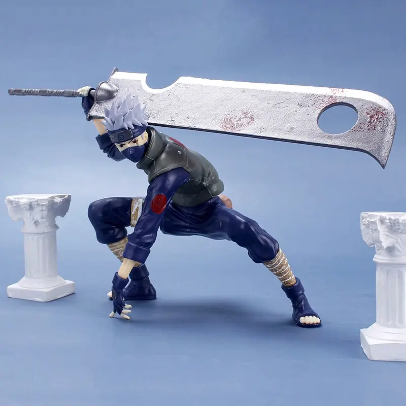 Mô Hình Đồ Chơi - Kakashi cầm đao siêu ngầu - Naruto 3