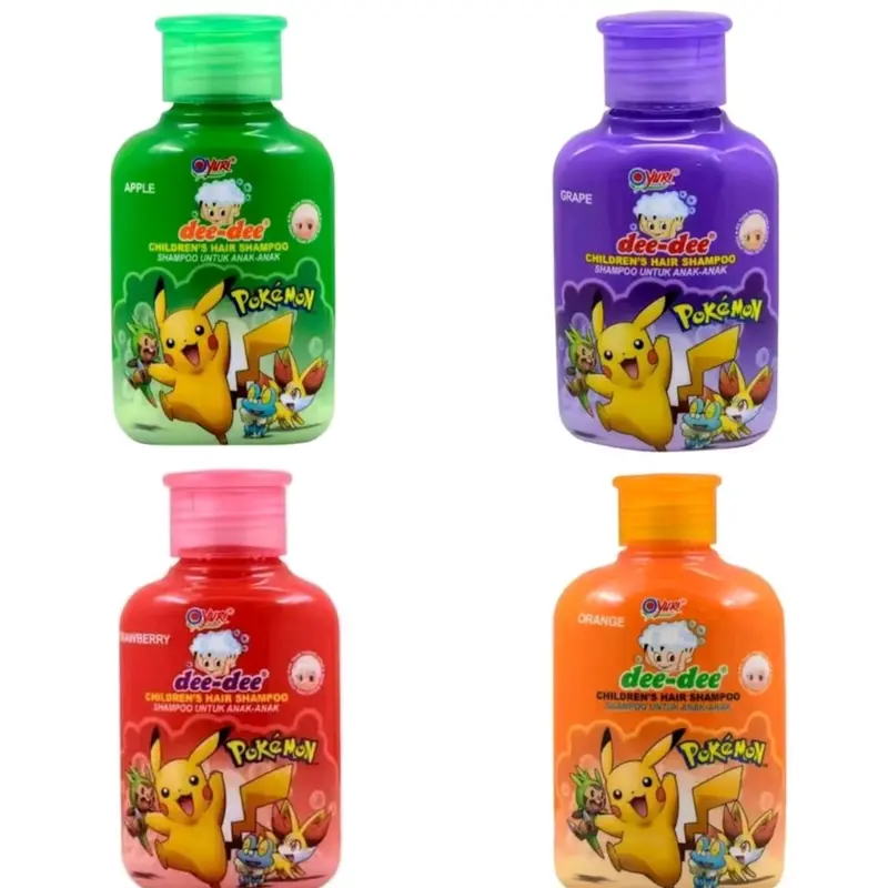 Dee Dee Shampoo Anak-Anak 45ML & 250Ml Pump - Shampoo Anak Bayi Sabun sabun + shampoo anak Cair 5