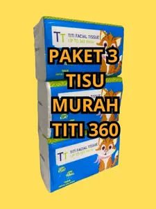 Paket 3 PCS TITI 260 HELAI TISU FACIAL HALUS TISU MURAH PAKET HEMAT COD GRATIS ONGKIR