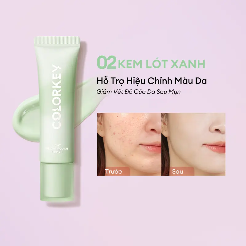Kem Lót COLORKEY Giúp Hỗ Trợ Điều Chỉnh Màu Da & Nâng Tông Da Mỏng Nhẹ Không Gây Bí Da 30g | BigBuy360 - bigbuy360.vn Kem Lót COLORKEY Giúp Hỗ Trợ Điều Chỉnh Màu Da & Nâng Tông Da Mỏng Nhẹ Không Gây Bí Da 30g | BigBuy360 - bigbuy360.vn