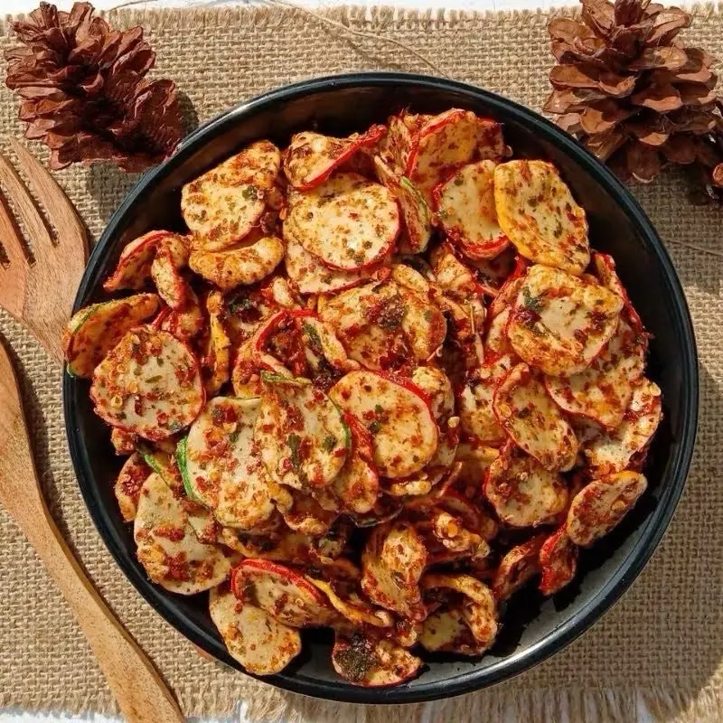 KERUPUK SEBLAK PEDAS DAUN JERUK / KRUPUK SEBLAK PEDAS
