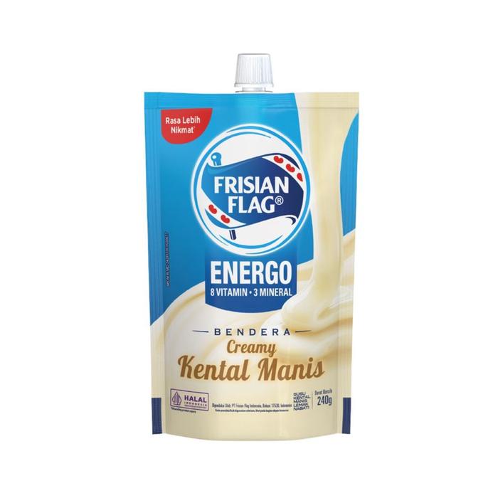 FRISIAN FLAG KENTAL MANIS PUTIH POUCH 240 GR