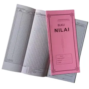 Buku Daftar Nilai Kelas HVS 60 grm Isi 14 Lbr - Kertas BC/Manila - 15.5 x 31.5 cm