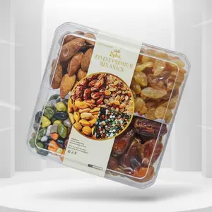 Paket Haji Umroh 4 IN 1 Kurma Kacang Almond Coklat Kerikil Kismis Hampers Souvenir Snack