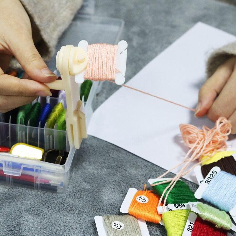 30Pcs/set Cross Stitch Thread Organizer 1Pc String Winder an - TikTok ...