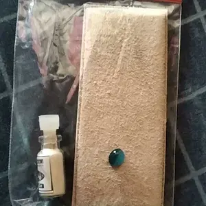 Paket gosok pengkilap batu akik kain dan serbuk spon