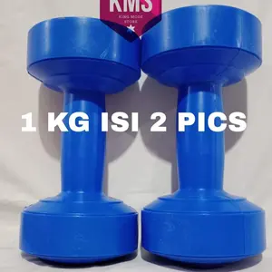 DUMBEL ATAU BARBEL 1KG ISI 2 PICS MASING MASING BERAT 1 KG Olahraga Gym Outdoor