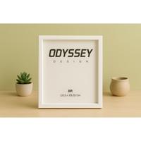 Gambar Bingkai Foto Premium Tebal 8R Atau 10R 20x25cm MDF  Tanpa Rongga Odyssey - L027 20 X 25 Putih   dari KnRAcc Kota Bandung 5 Tokopedia