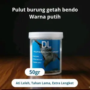 Pulut Burung Super Lengket Dl Warna Putih 50gr