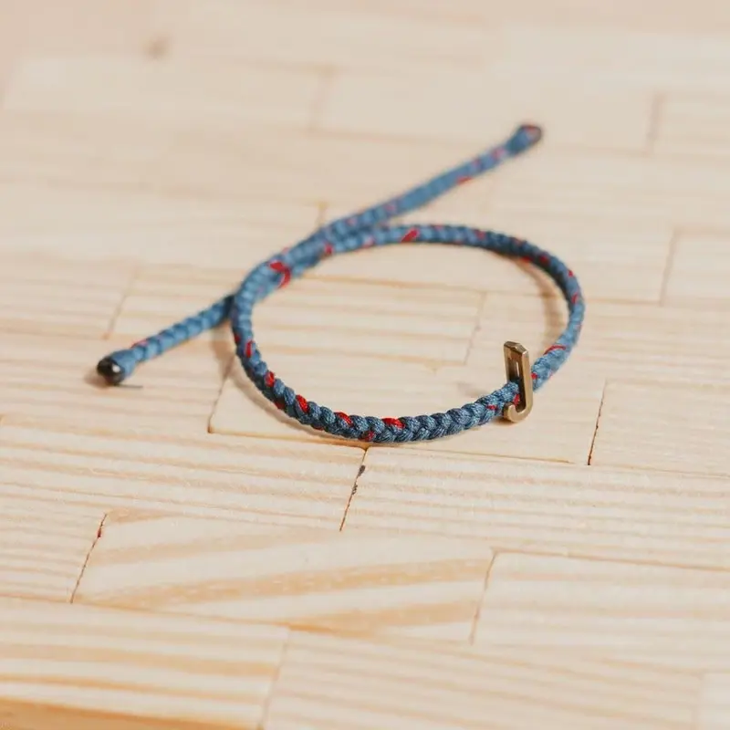 Gelangtali iden Gelang Tali Inisia Huruf Custom Nama Bracelet Aestethic request Aksesoris Couple 1