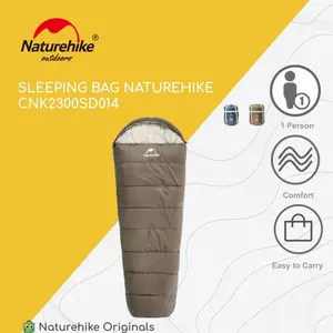 SLEEPING BAG KANTONG TIDUR CAMPING MJ300 MJ600 COTTON NATUREHIKE CNK2300SD014