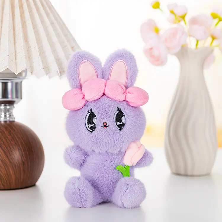 Mặt Dây Chuyền Túi Thỏ, Thiết Kế Dễ Thương Và Dễ Thương, Búp Bê Đồ Chơi Nhồi Bông Phong Cách Hoạt Hình, Móc Chìa Khóa, Búp Bê Vải, Thích Hợp Làm Mặt Dây Chuyền Túi