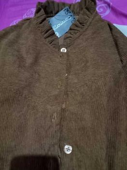 Product Review of Cammomile NEW BERRY outer corduray lengan polos 2307011 atasan wanita kekinian jaket wanita korean style from a**h 2