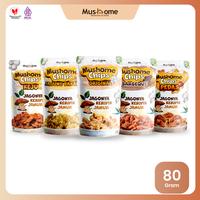 Gambar Mushome Keripik Jamur Must Go All Varian | Kaya serat & Sumber Protein | Snack Makanan Ringan Camilan Food Crispy - Jagung Bakar dari mushomeid Kota Cimahi 1 Tokopedia
