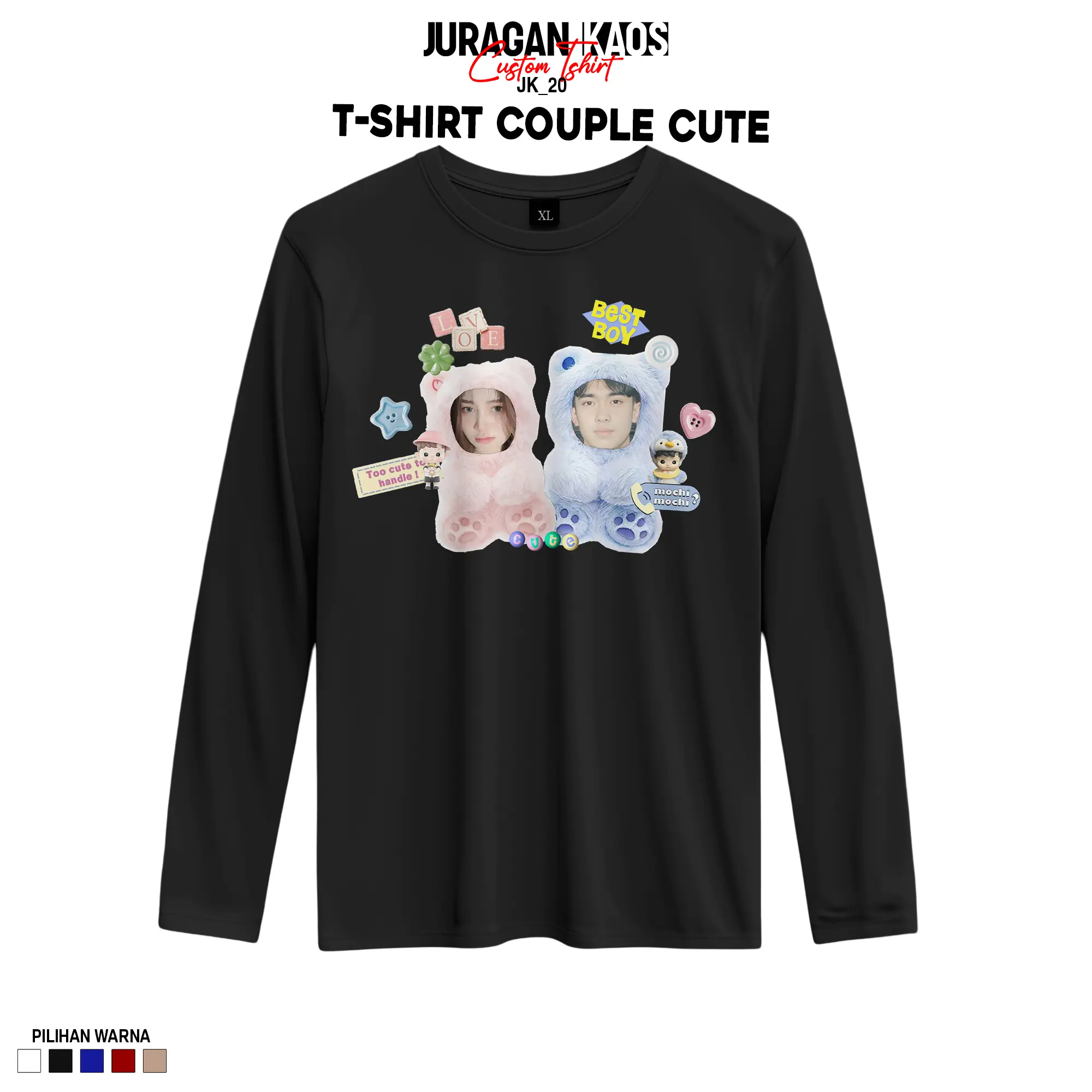 Lengan Panjang ( HITAM )