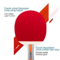 Gambar Agnite Table Tennis Paddle / Bet Pingpong / Bat Tennis Meja Regular Level Isi 2 Gratis Bola pingpong High Quality F2320 Ball dari Agnite.id Kab. Tangerang 5 Tokopedia