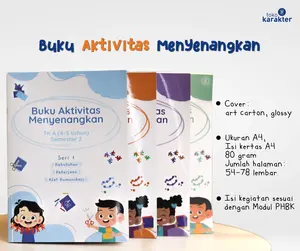 Buku Aktivitas Menyenangkan (Untuk mengisi kegiatan anak dirumah)
