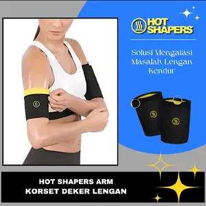 Hot Shapers Arm Slim Deker Lengan Korset Pelangsing Lengan Kendur Pria Wanita