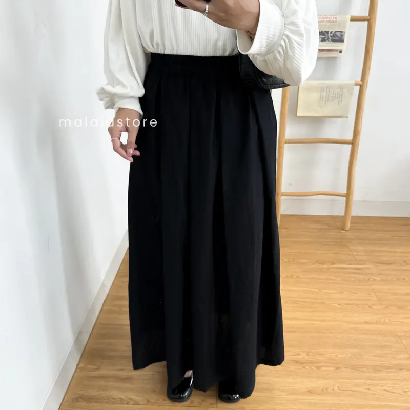 Rok Varisha Maxy Linen Premium Bawahan Wanita By MalalaStore 6