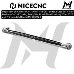 Trichtu Mount Aluminum Shifter Rod Linkage – Chrome Round Link For Harley Davidson (1980-2021)