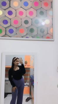 Product Review of GIENELABEL - Ginza Long Sleeve | Atasan Lengan Panjang Wanita Kancing Depan | Atasan Long Sleeve Button Up List Crew Neck Grey Lembut Rib Melar Crop Top Basic Hitam from a**🎀 1