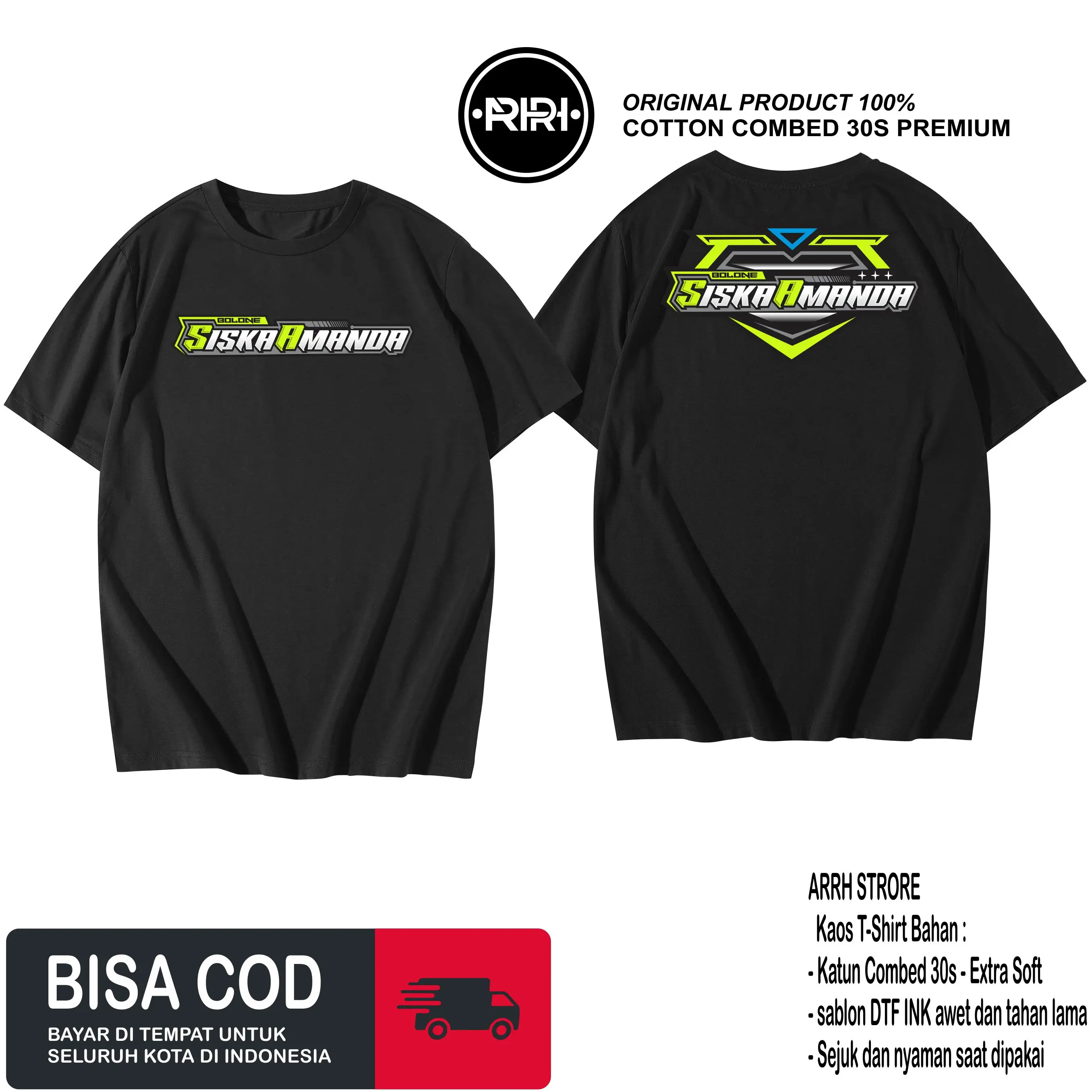 KAOS SISKA AMANDA - baju tshirt ojing orkes terbaru keren pria wanita