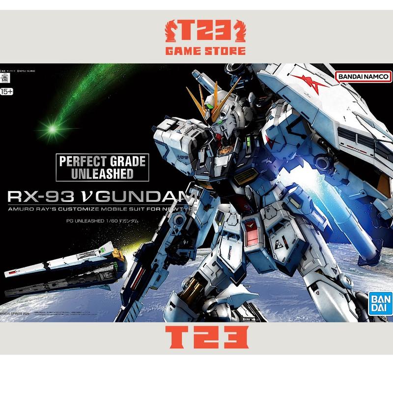 Mô hình lắp ráp PG UNLEASHED 1/60 NU GUNDAM - PGU NU GUNDAM - MÔ HÌNH GUNDAM BANDAI