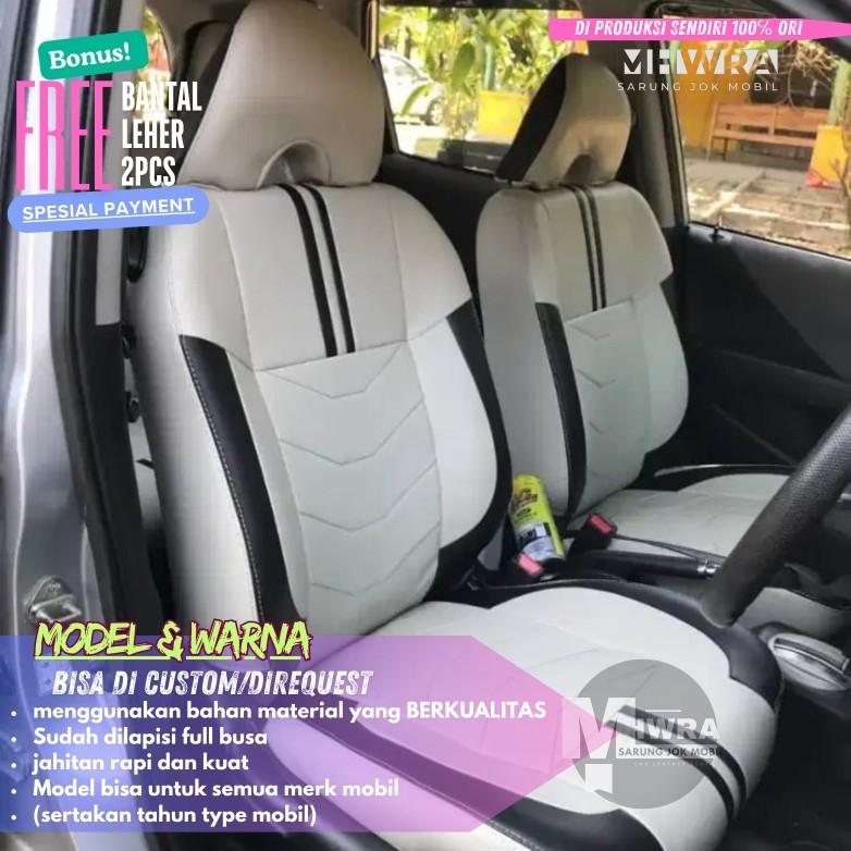 Product Introduction of Sarung jok mobil calya sigra full 3 baris bahan kulit sintetis Astra grade A (harga standar) toyota daihatsu CALYA SIGRA Car COD bayar ditempat 45