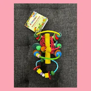 B32 Toys Mainan Parrot Burung Conure Falk Parkit Kakatua