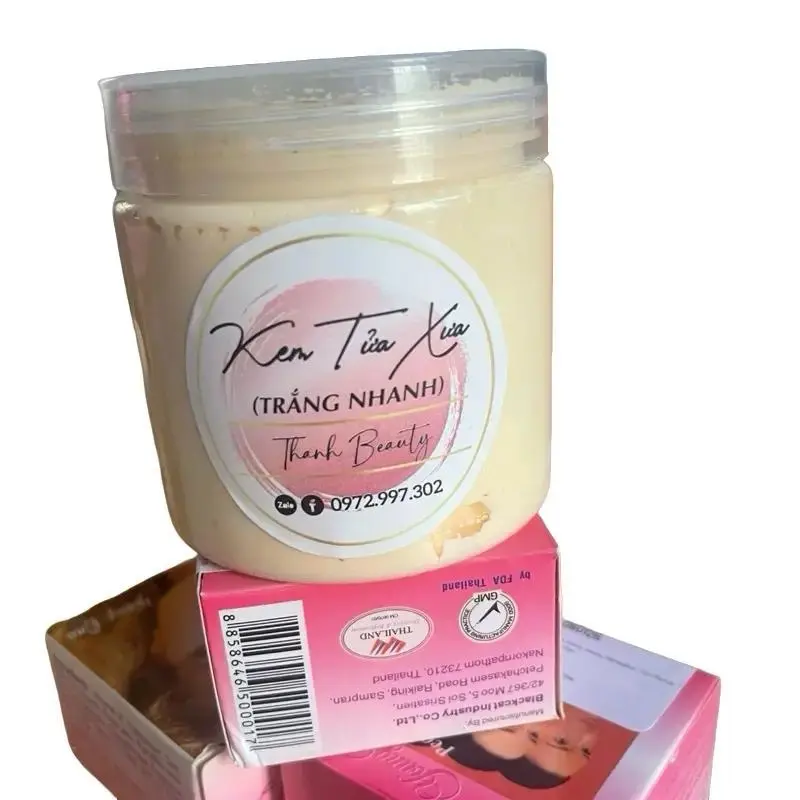 [Kem Cốt Tửa]Tẩy Trắng Nhanh Cho Da Đen Thâm Chai Lì Size 100g Dùng Thử