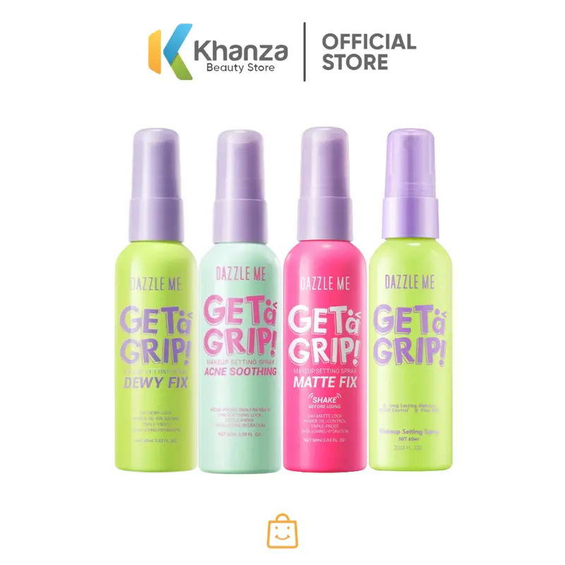Dazzle Me Get A Grip Makeup Setting Spray 0