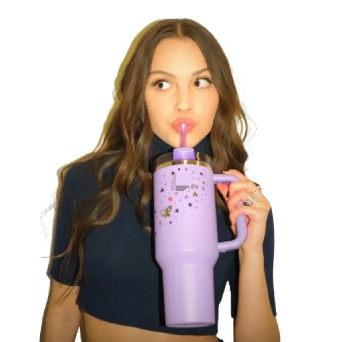 40oz 304 stainless steel insulated cup, ice cream cup, car cup, starry sky Drinkware Flasks Mug Water Bottles Tumbler Portable
