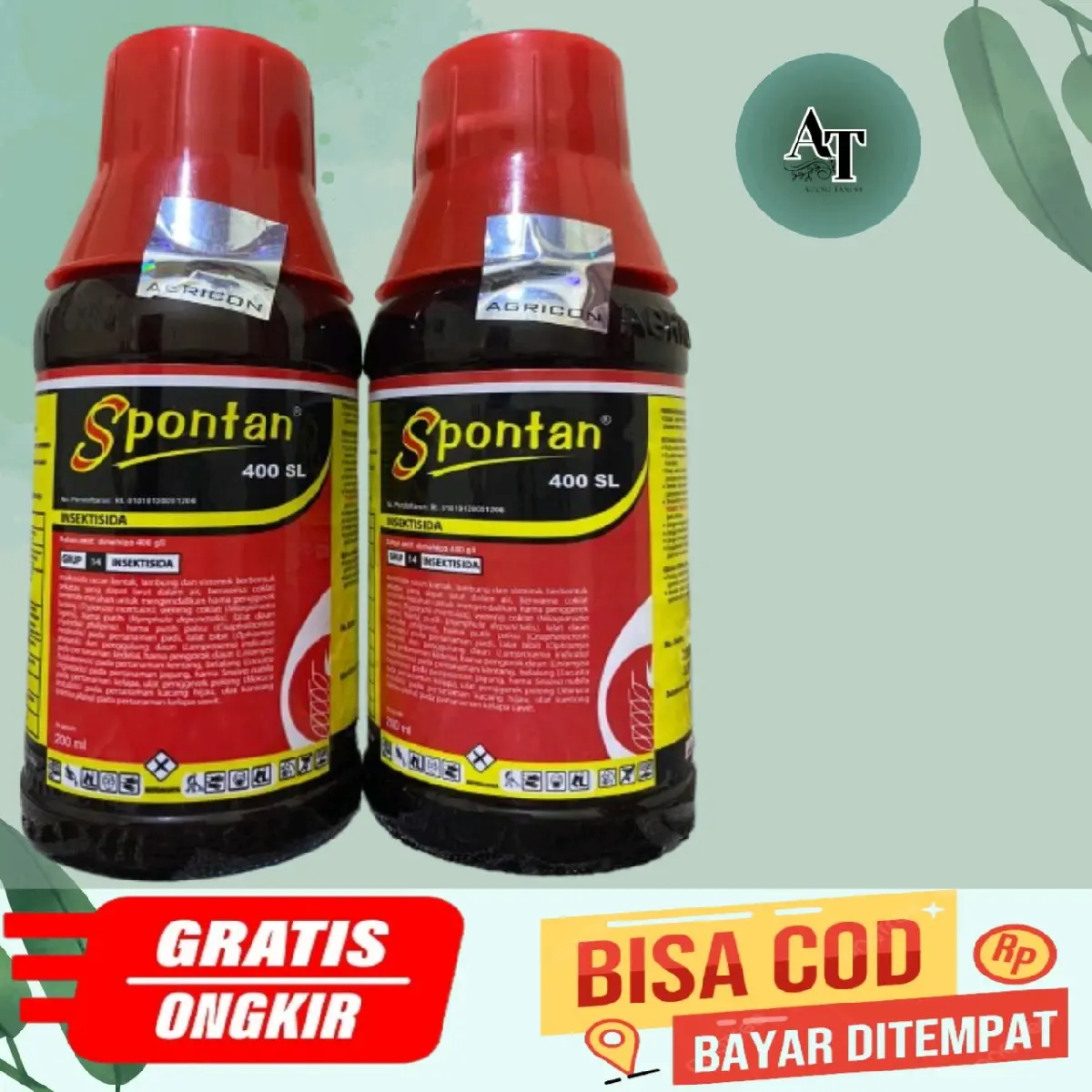 Spontan mengendalikan hama penggerek batang Tanaman padi