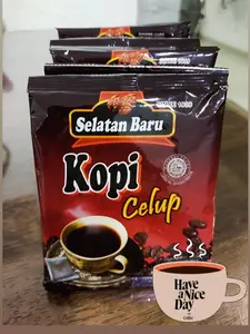 Kopi Celup Selatan Baru tanpa gula 20 sachet Asli Pematang Siantar